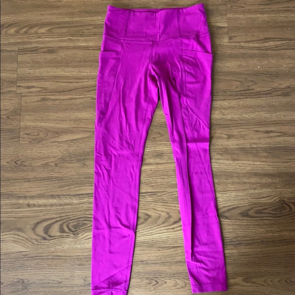 Hot pink Athleta leggings!!
